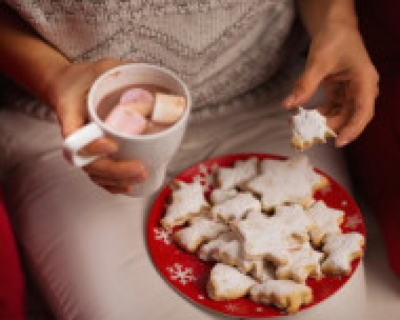 Como sobre Comer Menos y Disfrutar más las Fiestas